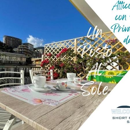 Apartament Wh - Un Posto Al Sole - Attico Monolocale Con Parcheggio Gratuito - 5 Minuti Dal Centro - Wifi San Remo Zewnętrze zdjęcie